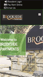 Mobile Screenshot of brooksideapts.net